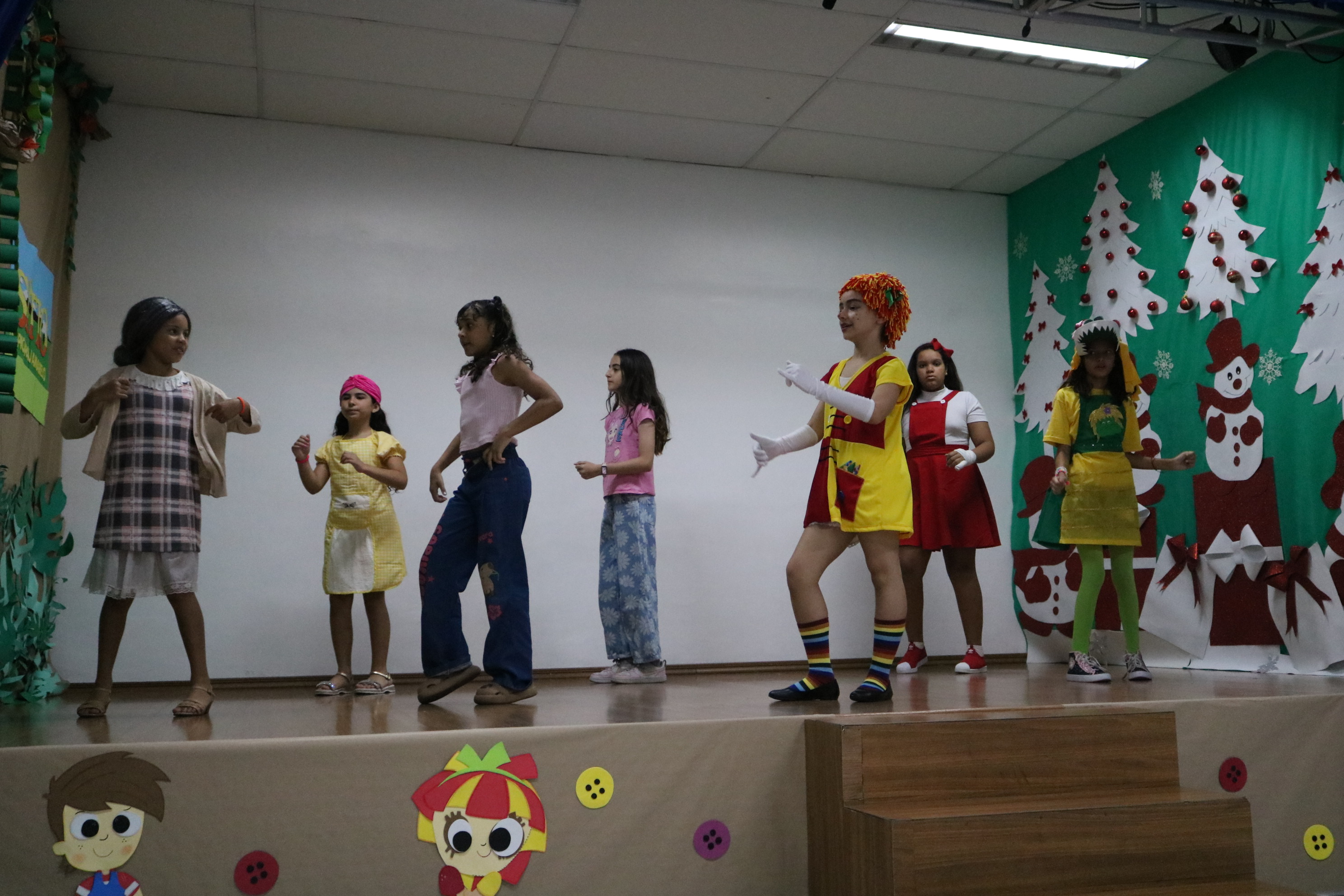Apresentação encantadora do Sítio do Picapau Amarelo