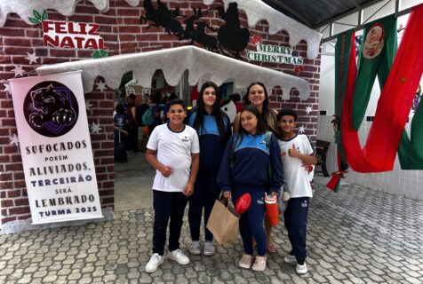 Nossos alunos do Terceirão receberam mais uma surpresa especial! 